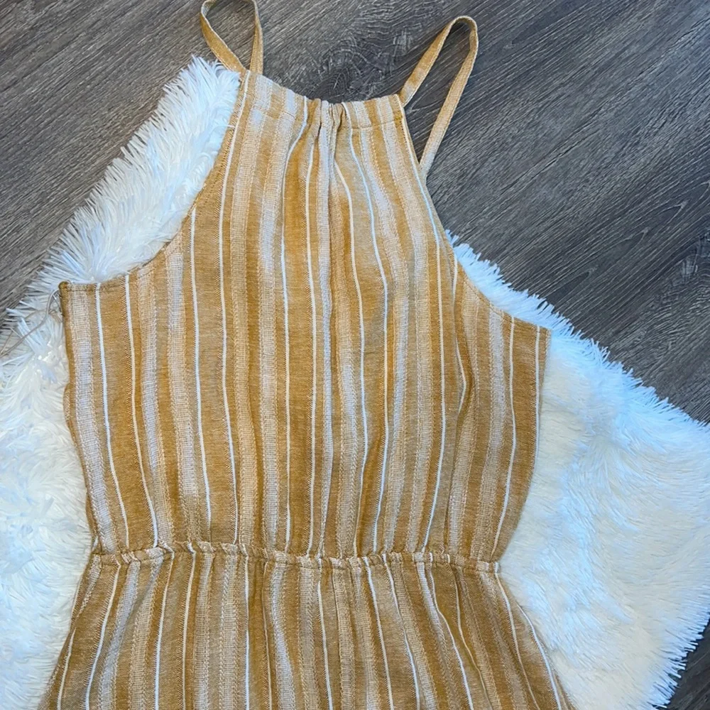 Indigo Rein Linen Dress - Large - Picture 4 of 4